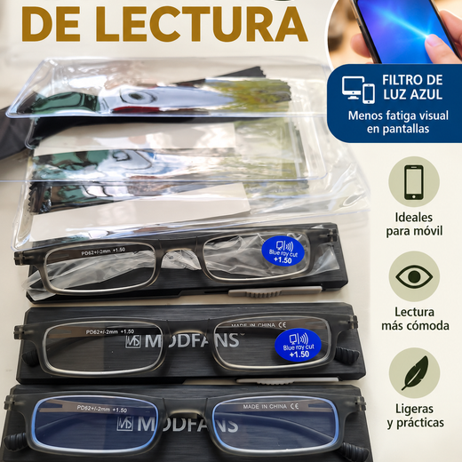 Gafas de Lectura con diferentes graduaciones y Filtro de Luz Azul · SafeSeniors™