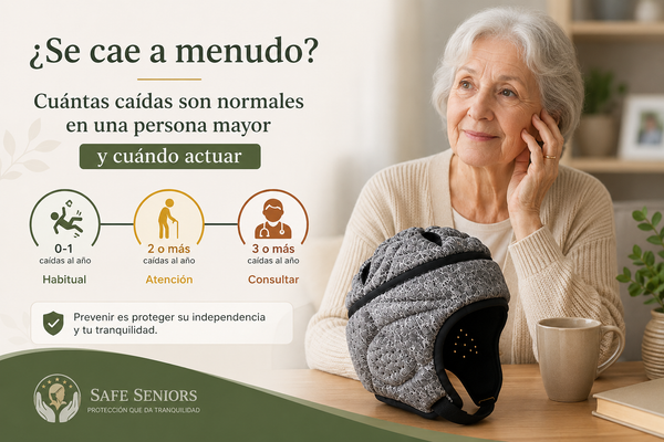 ¿Se cae a menudo? Cuántas caídas son normales en una persona mayor y cuándo actuar