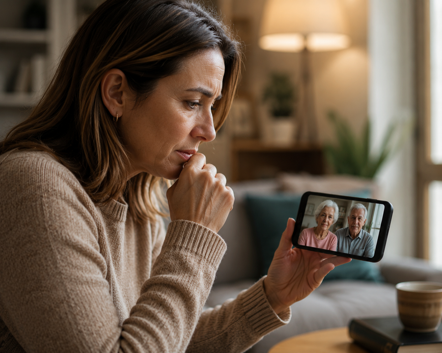 Vivo lejos de mis padres mayores y me preocupa que se caigan: qué puedo hacer